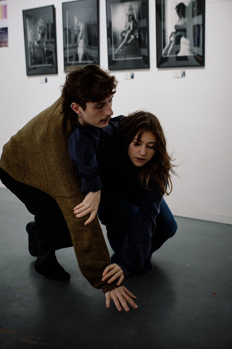 Performance in-situ à la galerie Kiff&Marais, Paris